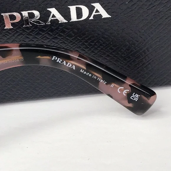 💯- New - PRADA EYEWEAR PR 15YS SUNGLASSESBLACK & PINK
